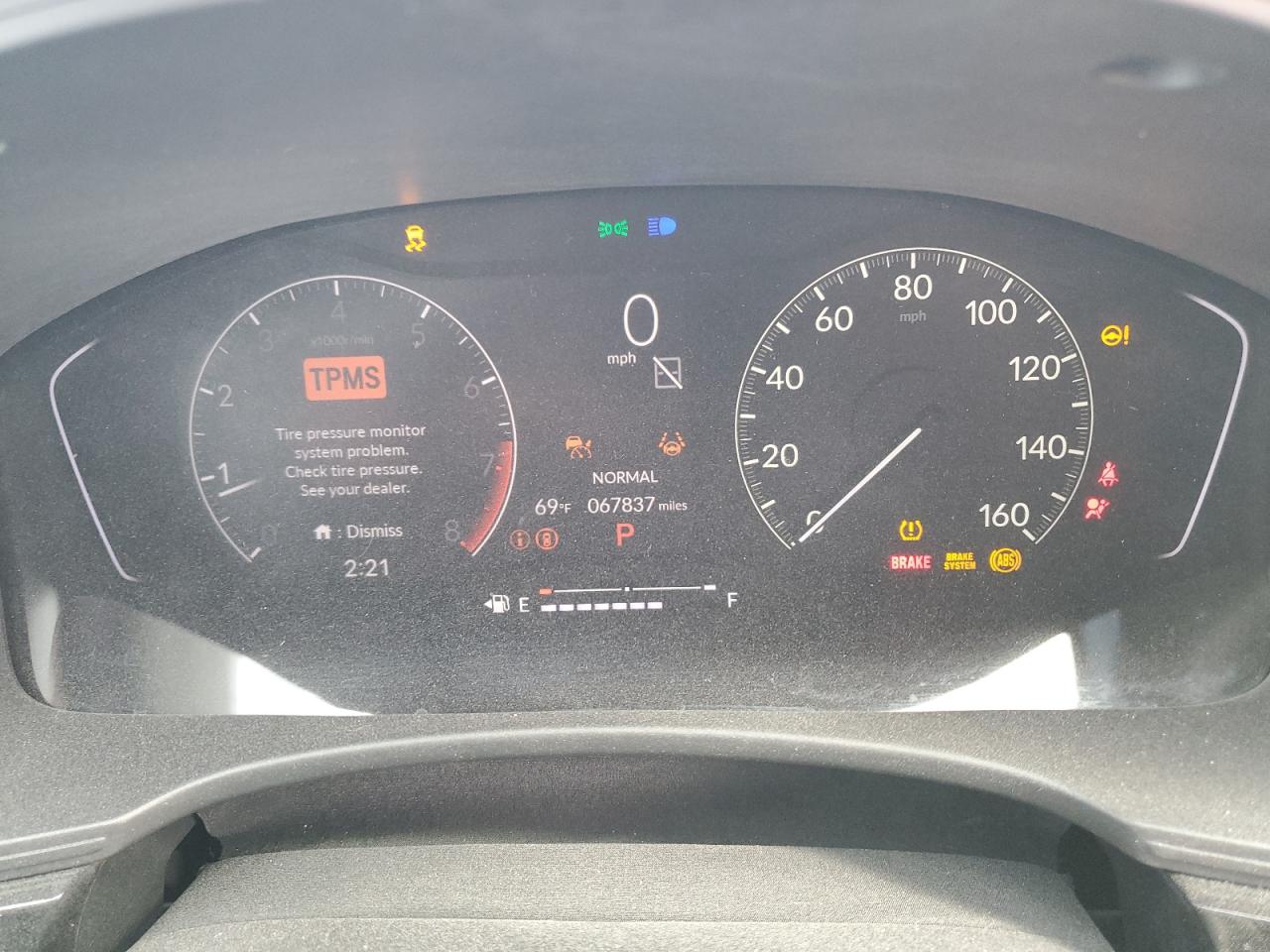 2022 HONDA CIVIC SPORT VIN:19XFL2H81NE005567