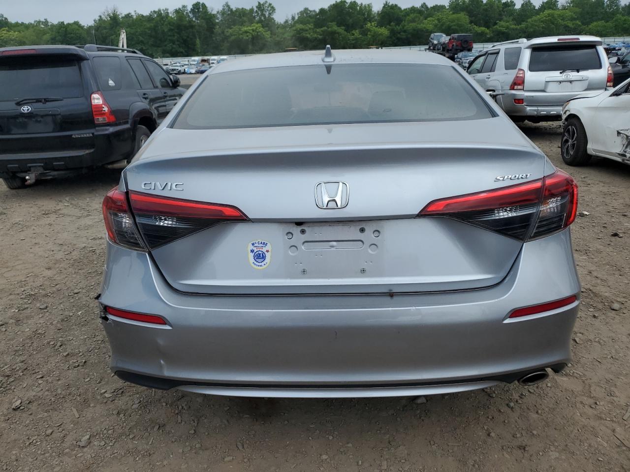 2022 HONDA CIVIC SPORT VIN:2HGFE2F54NH565981