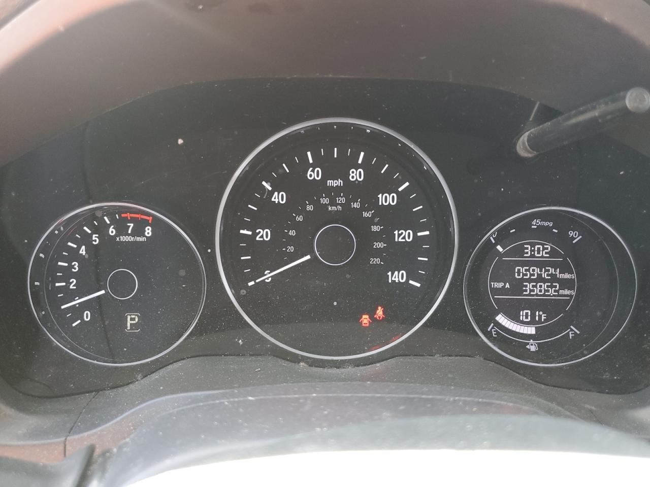 2022 HONDA HR-V LX VIN:3CZRU5H36NM703480