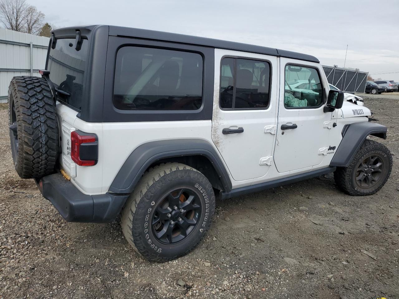 2022 JEEP WRANGLER UNLIMITED SPORT VIN:1C4HJXDN0NW215803