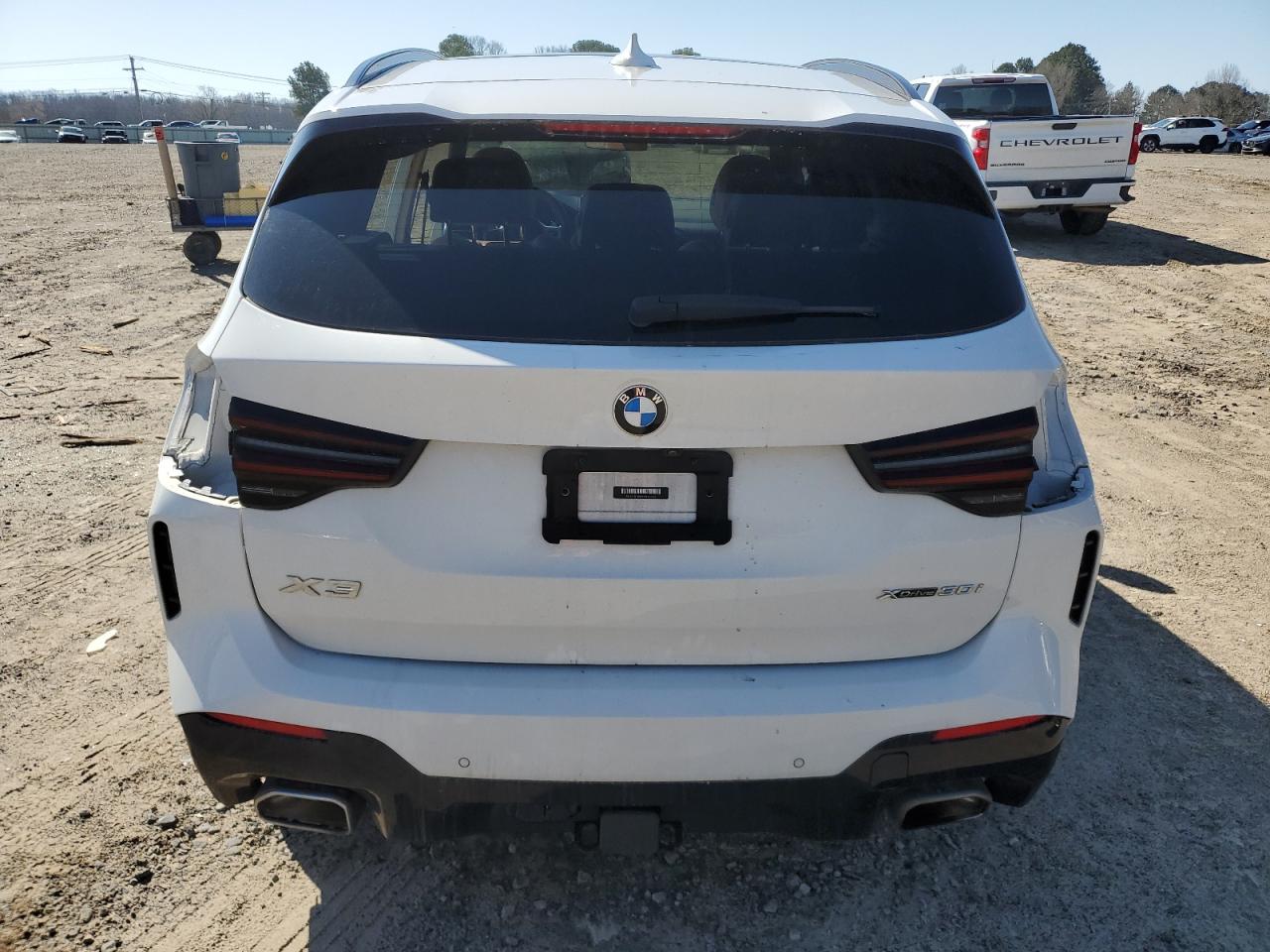 2022 BMW X3 XDRIVE30I VIN:5UX53DP09N9L66860