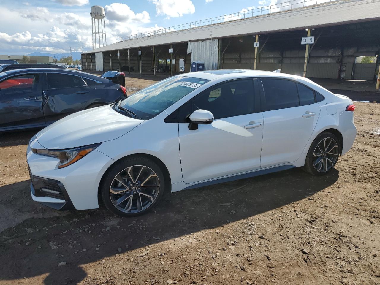 2022 TOYOTA COROLLA SE VIN:5YFP4MCE8NP137959