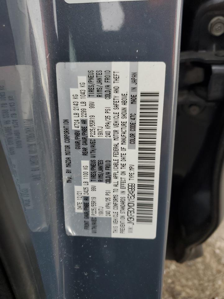 2022 MAZDA CX-5 PREFERRED VIN:JM3KFBCM0N1524999