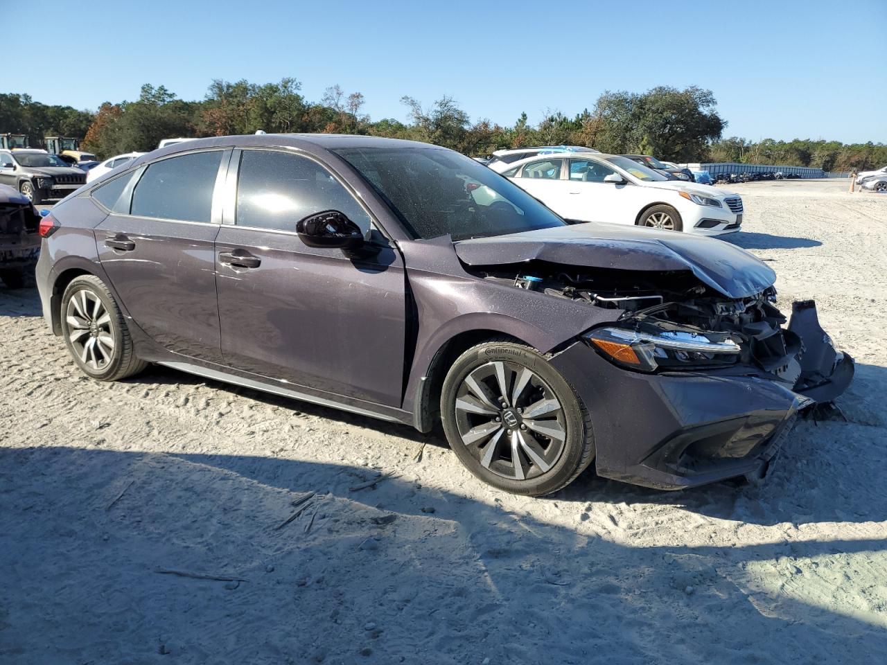 2022 HONDA CIVIC EXL VIN:19XFL1H75NE009042