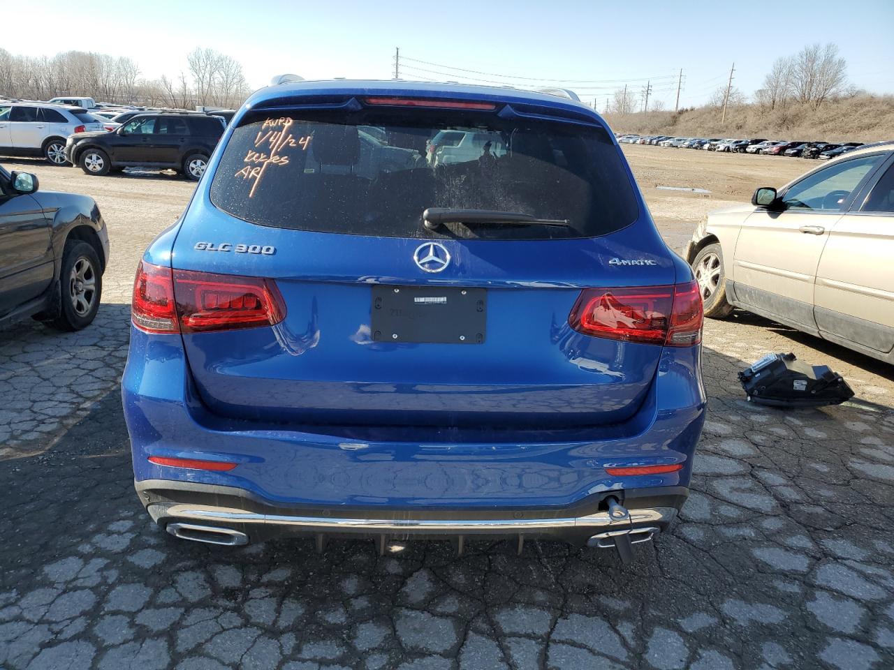 2022 MERCEDES-BENZ GLC 300 4MATIC VIN:W1N0G8EB0NG094909