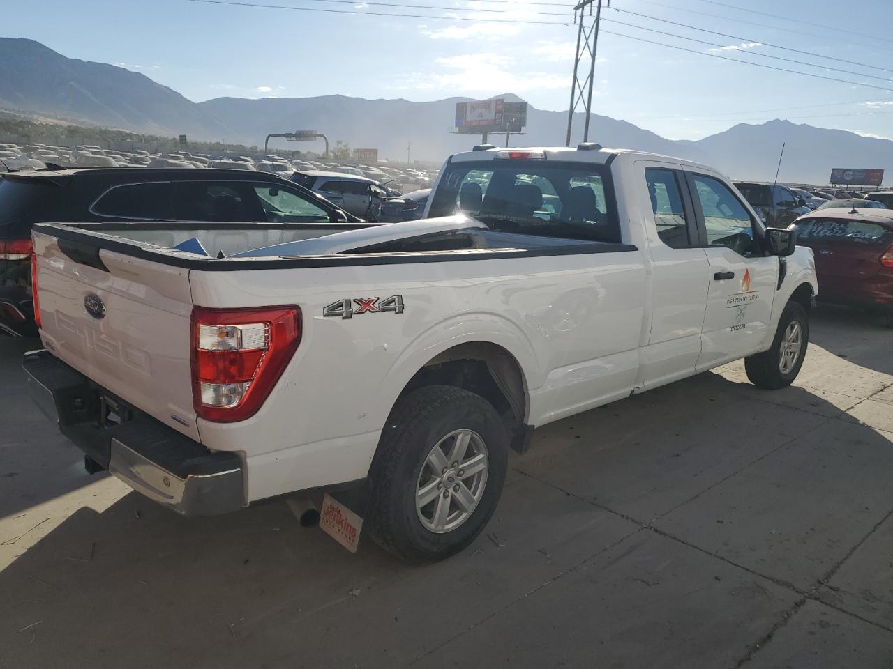 2022 FORD F150 SUPER CAB VIN:1FTFX1E88NKD51051