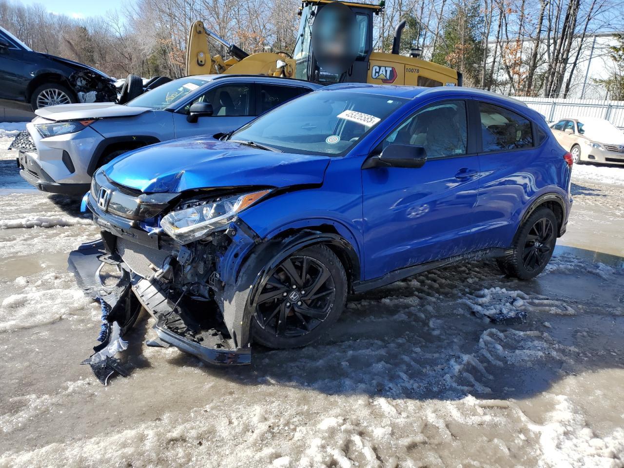 2022 HONDA HR-V SPORT VIN:3CZRU6H12NM710429