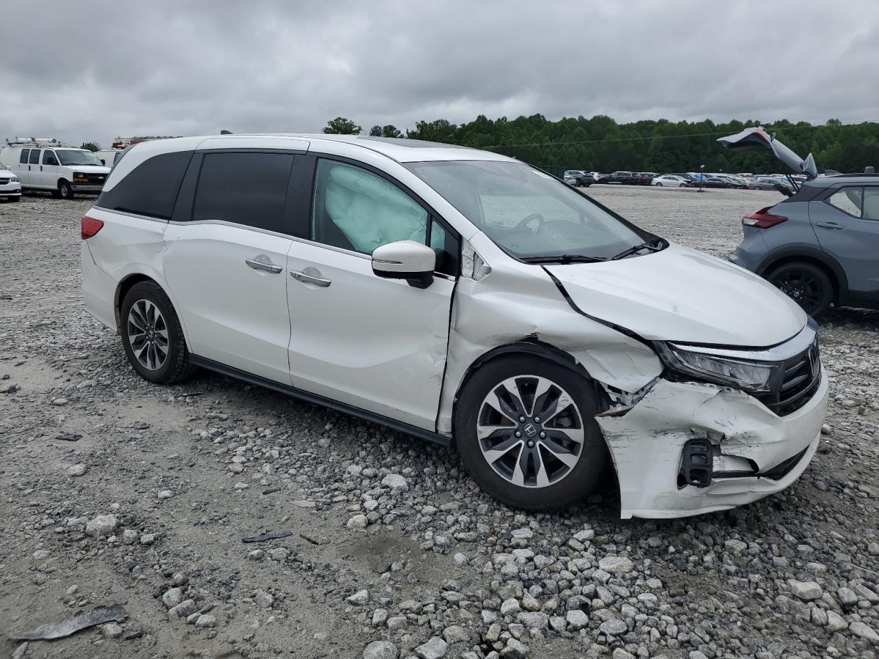 2022 HONDA ODYSSEY EXL VIN:5FNRL6H71NB015263