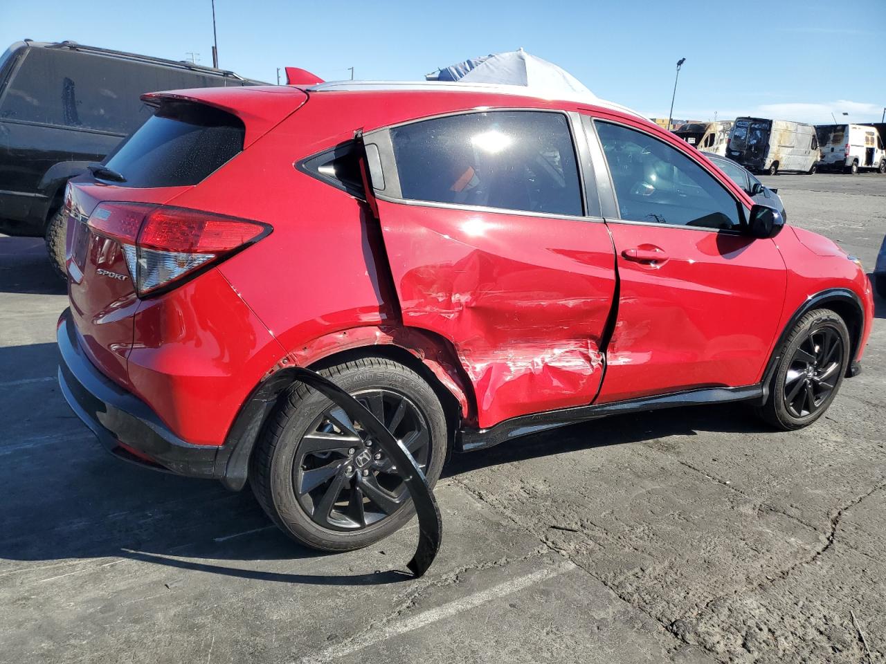 2022 HONDA HR-V SPORT VIN:3CZRU5H10NM703232