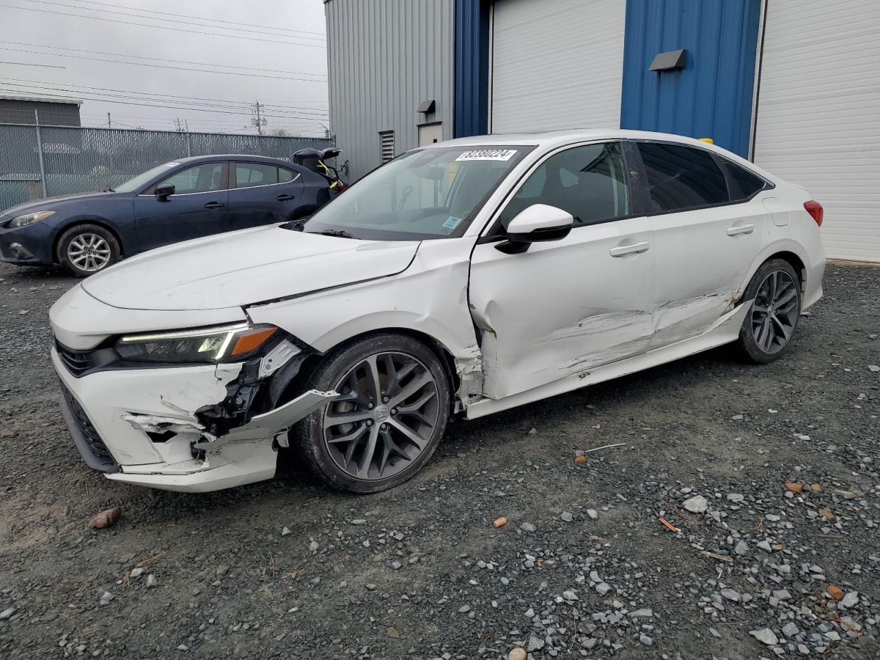 2022 HONDA CIVIC TOURING VIN:2HGFE1F95NH006257
