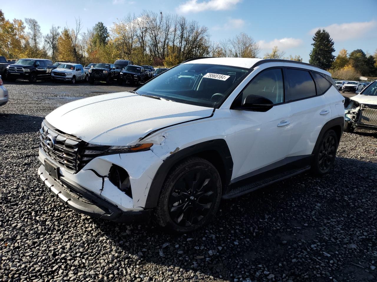2022 HYUNDAI TUCSON N LINE VIN:KM8JFCAE2NU087121