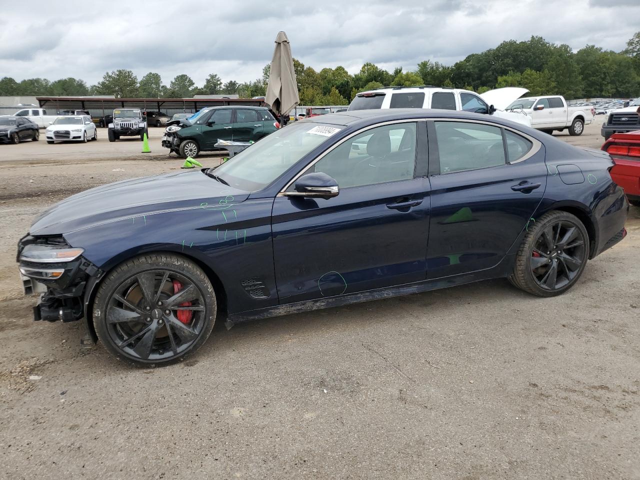2023 GENESIS G70 BASE VIN:KMTG54TE7PU113169