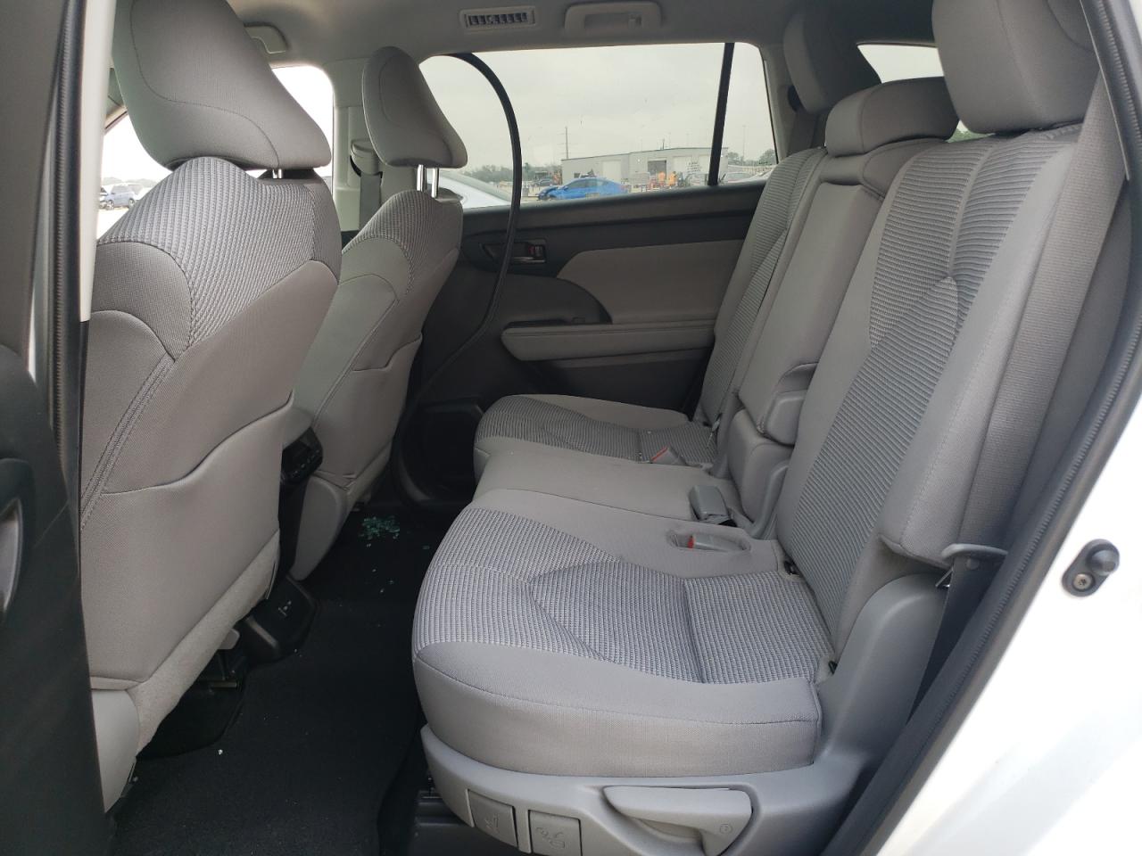 2022 TOYOTA HIGHLANDER L VIN:5TDZZRAH6NS542911