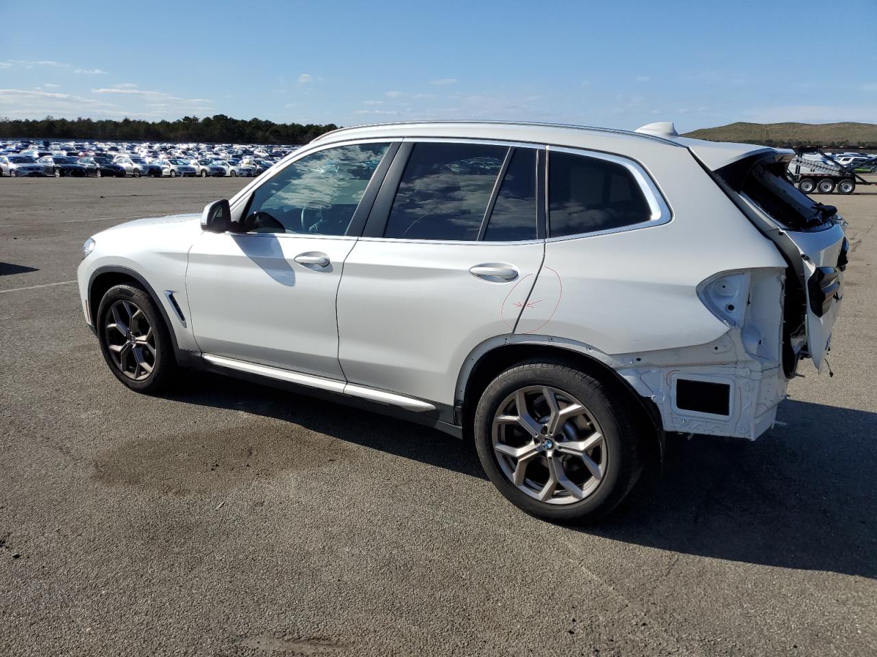 2022 BMW X3 XDRIVE30I VIN:5UX53DP08N9M26093