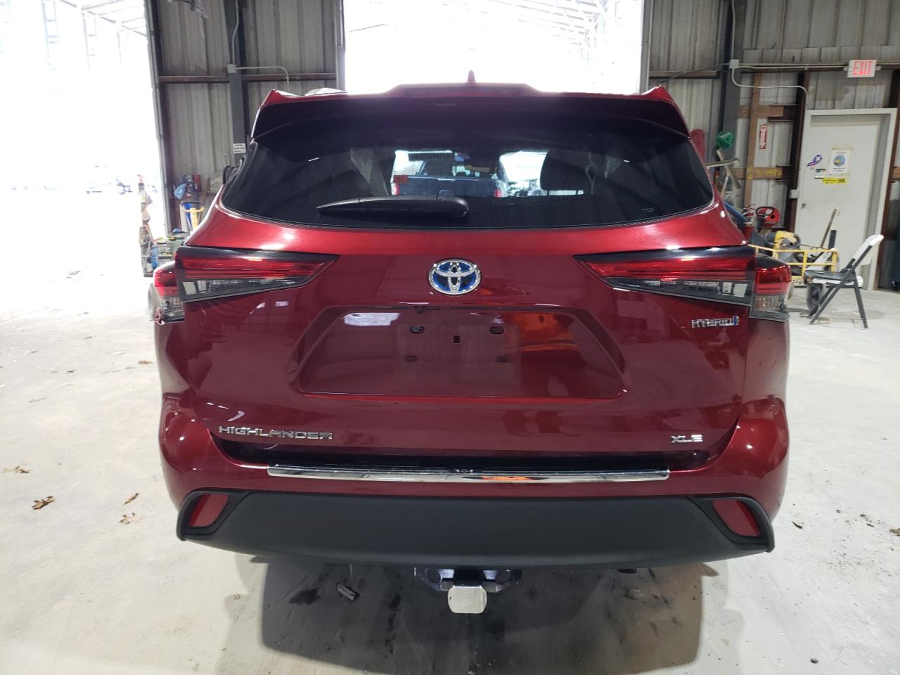 2023 TOYOTA HIGHLANDER HYBRID XLE VIN:5TDKBRCH6PS117923