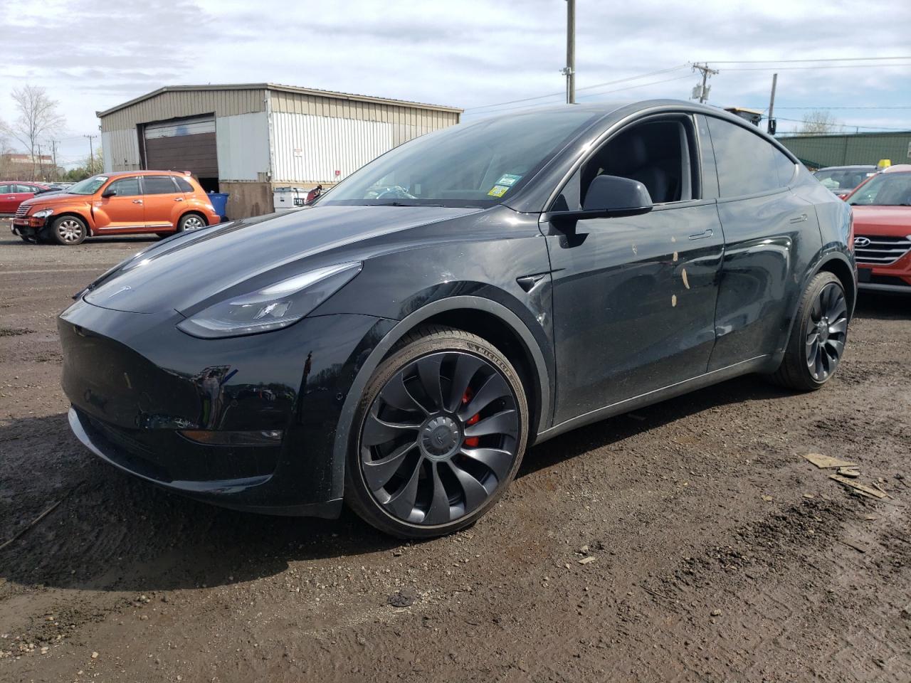 2022 TESLA MODEL Y  VIN:7SAYGDEF0NF452755