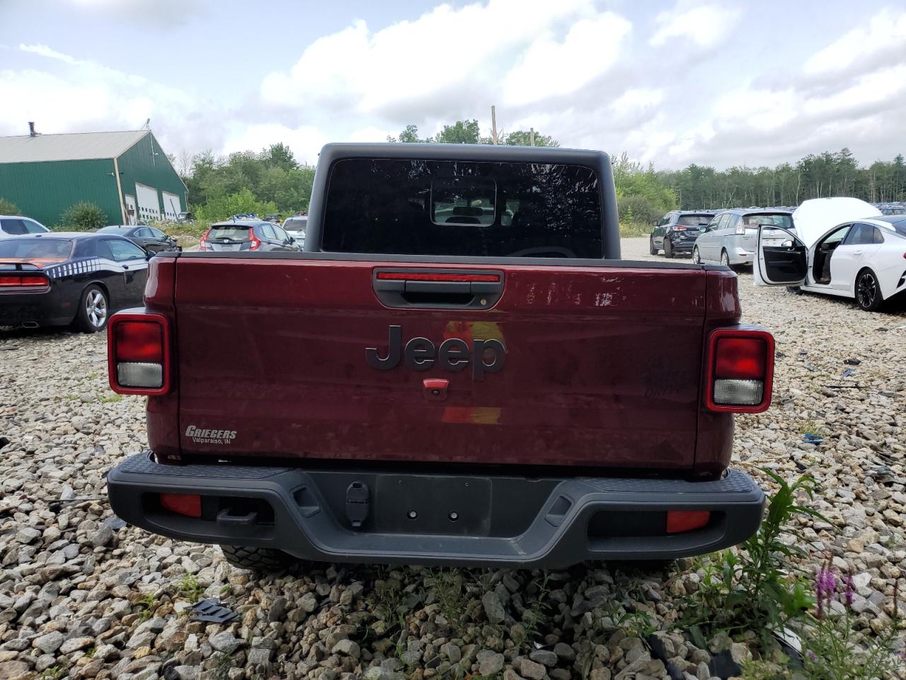 2022 JEEP GLADIATOR SPORT VIN:1C6HJTAG6NL119312