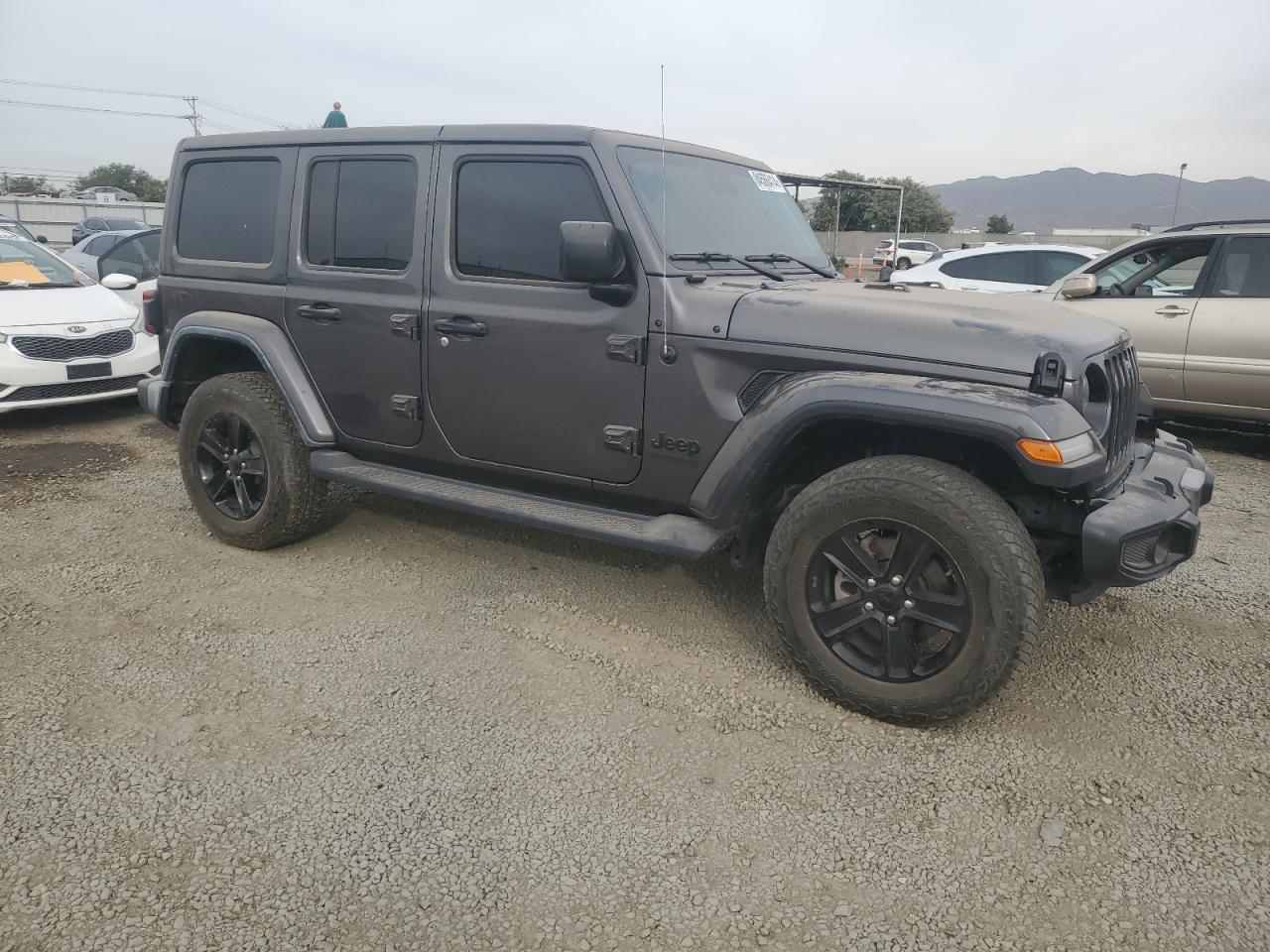 2022 JEEP WRANGLER UNLIMITED SAHARA VIN:1C4HJXEG5NW156764