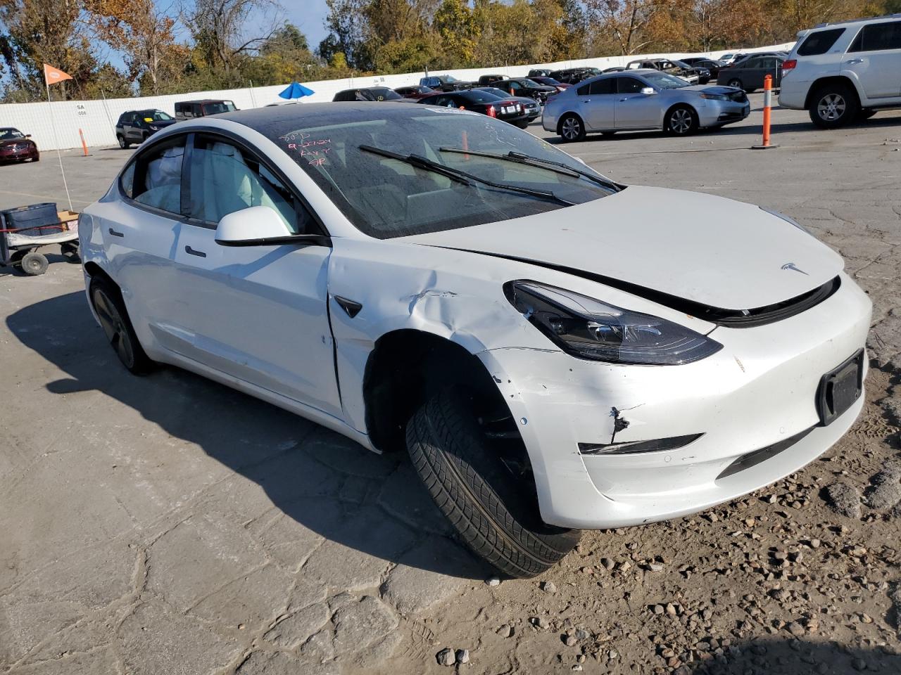 2022 TESLA MODEL 3  VIN:5YJ3E1EA9NF368613
