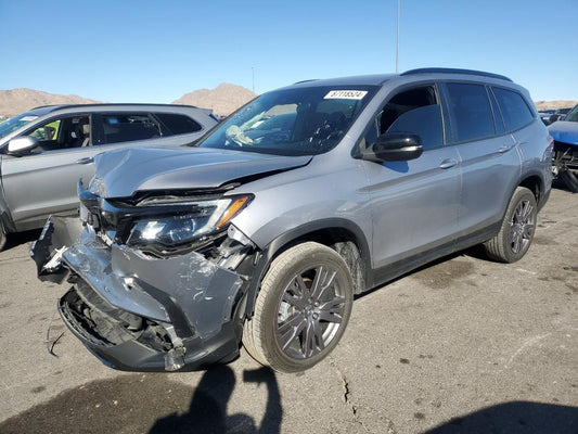 2022 HONDA PILOT SPORT VIN:5FNYF6H35NB049576