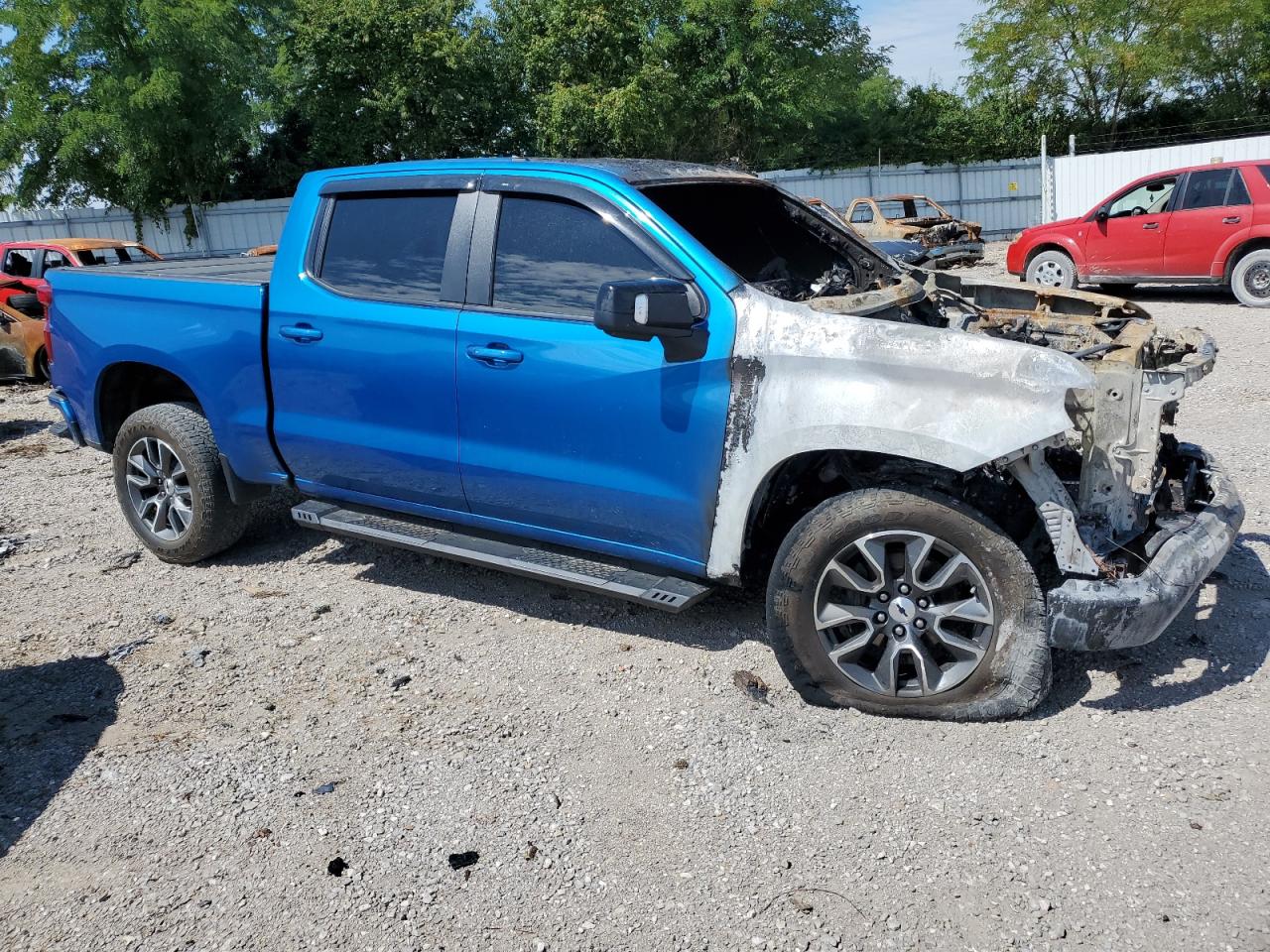 2022 CHEVROLET SILVERADO K1500 RST VIN:1GCUDEET5NZ540727