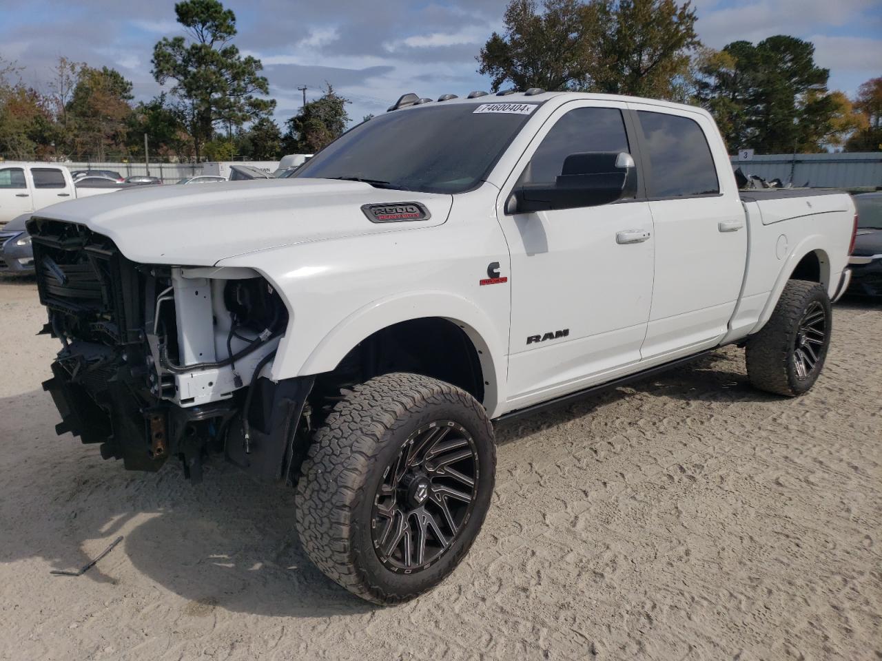 2022 RAM 2500 LARAMIE VIN:3C6UR5FL6NG313330