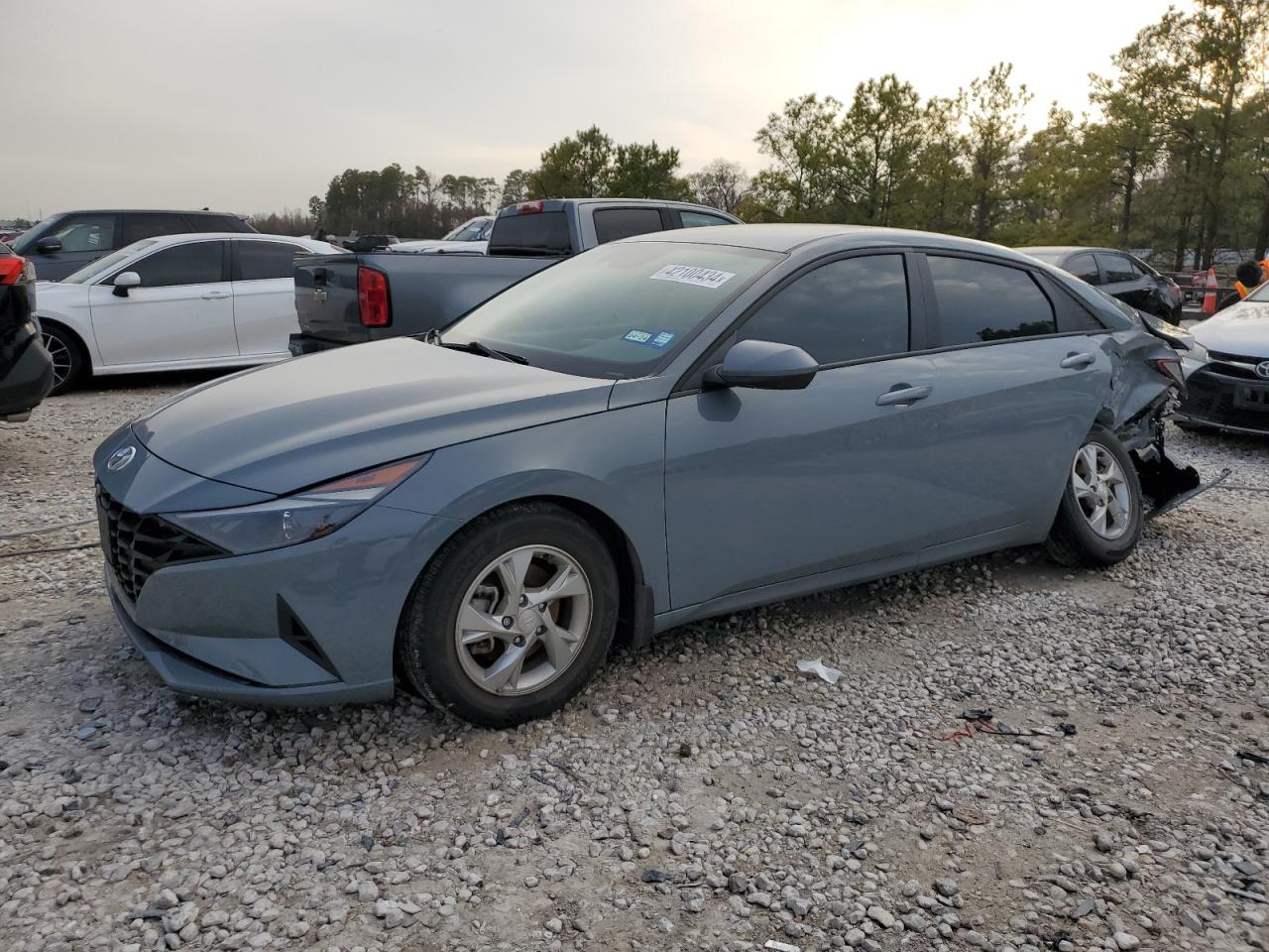 2022 HYUNDAI ELANTRA SE VIN:KMHLL4AG5NU330736