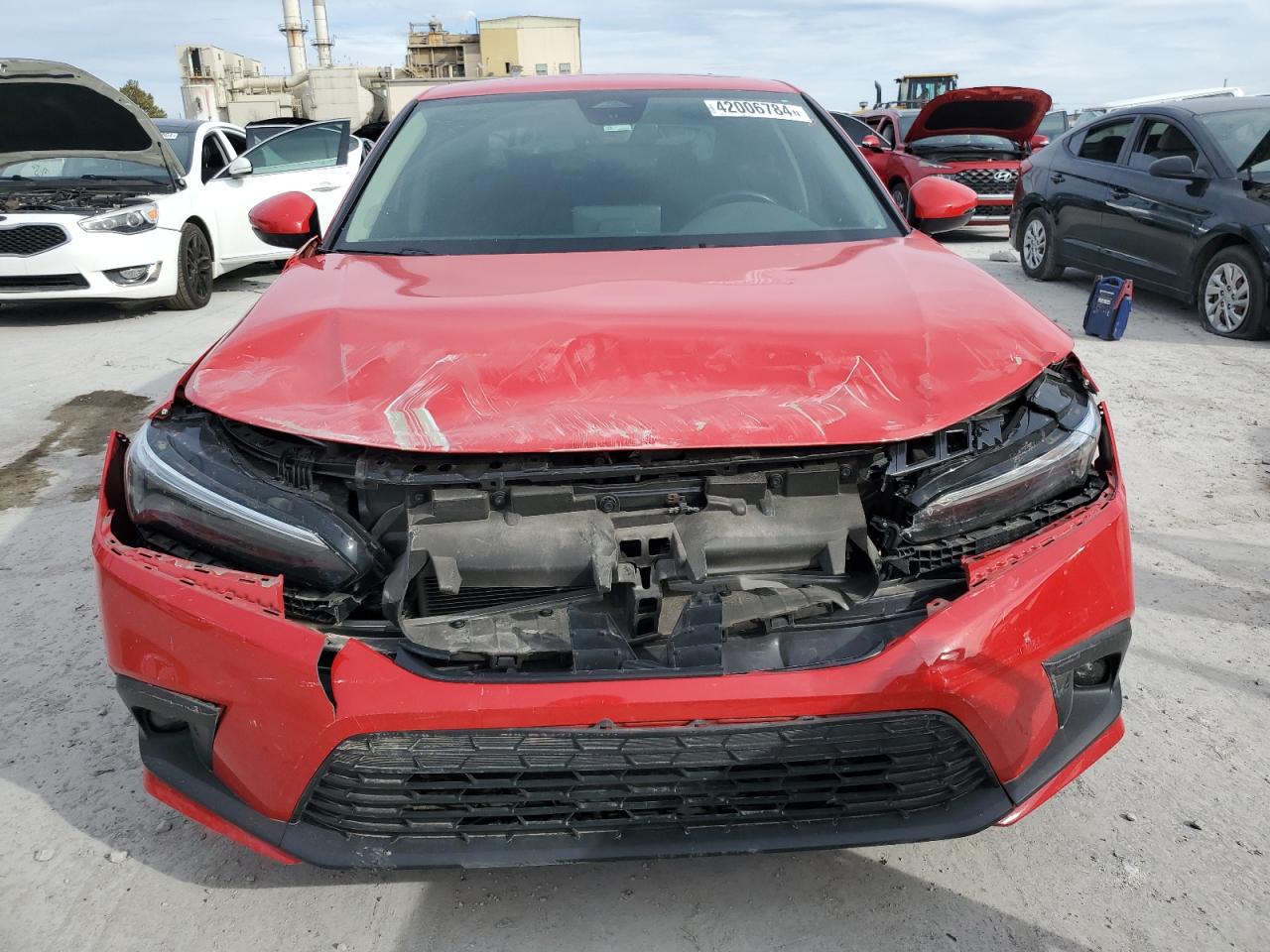 2022 HONDA CIVIC TOURING VIN:2HGFE1F92NH323879