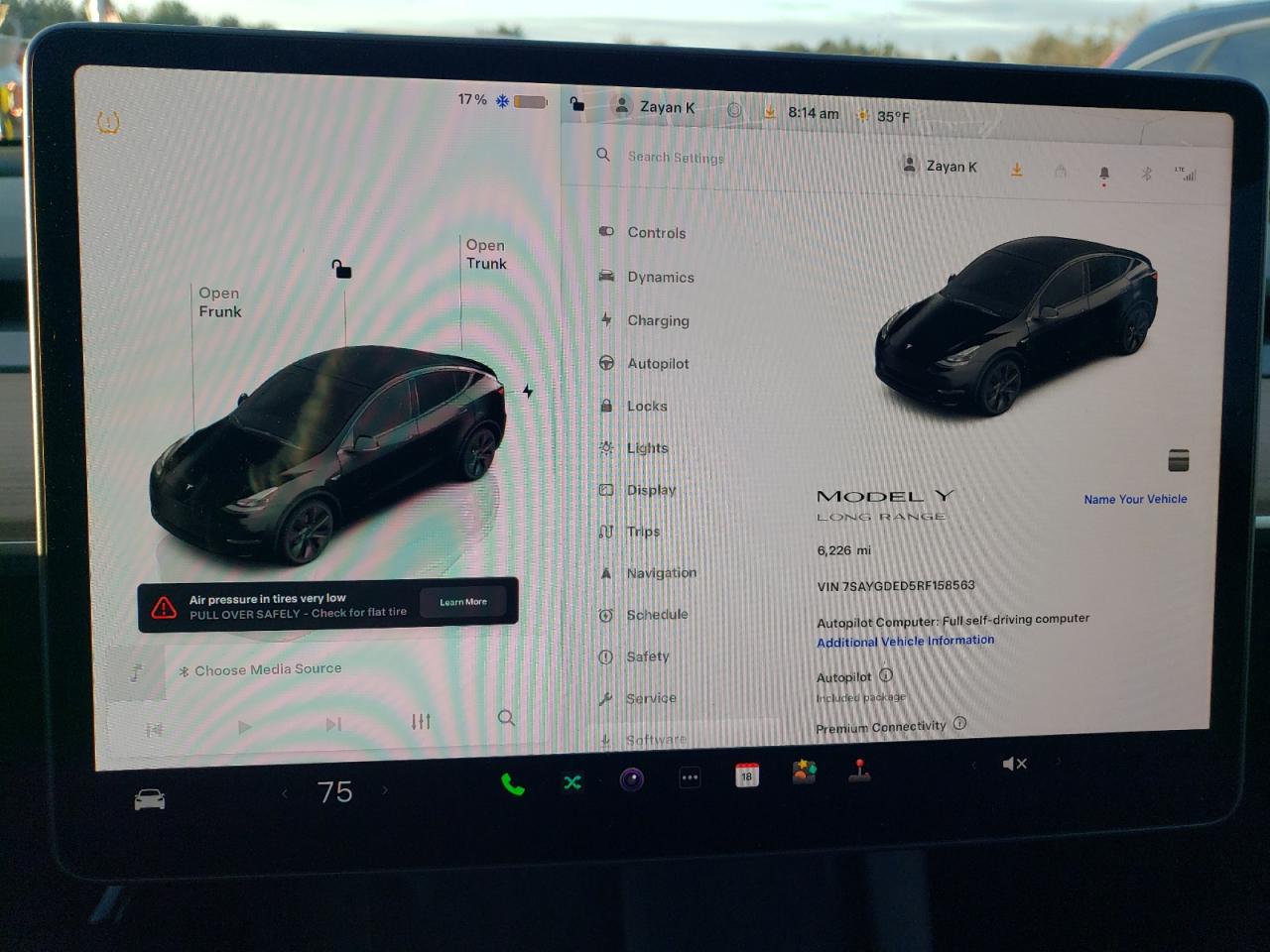 2024 TESLA MODEL Y  VIN:7SAYGDED5RF158563