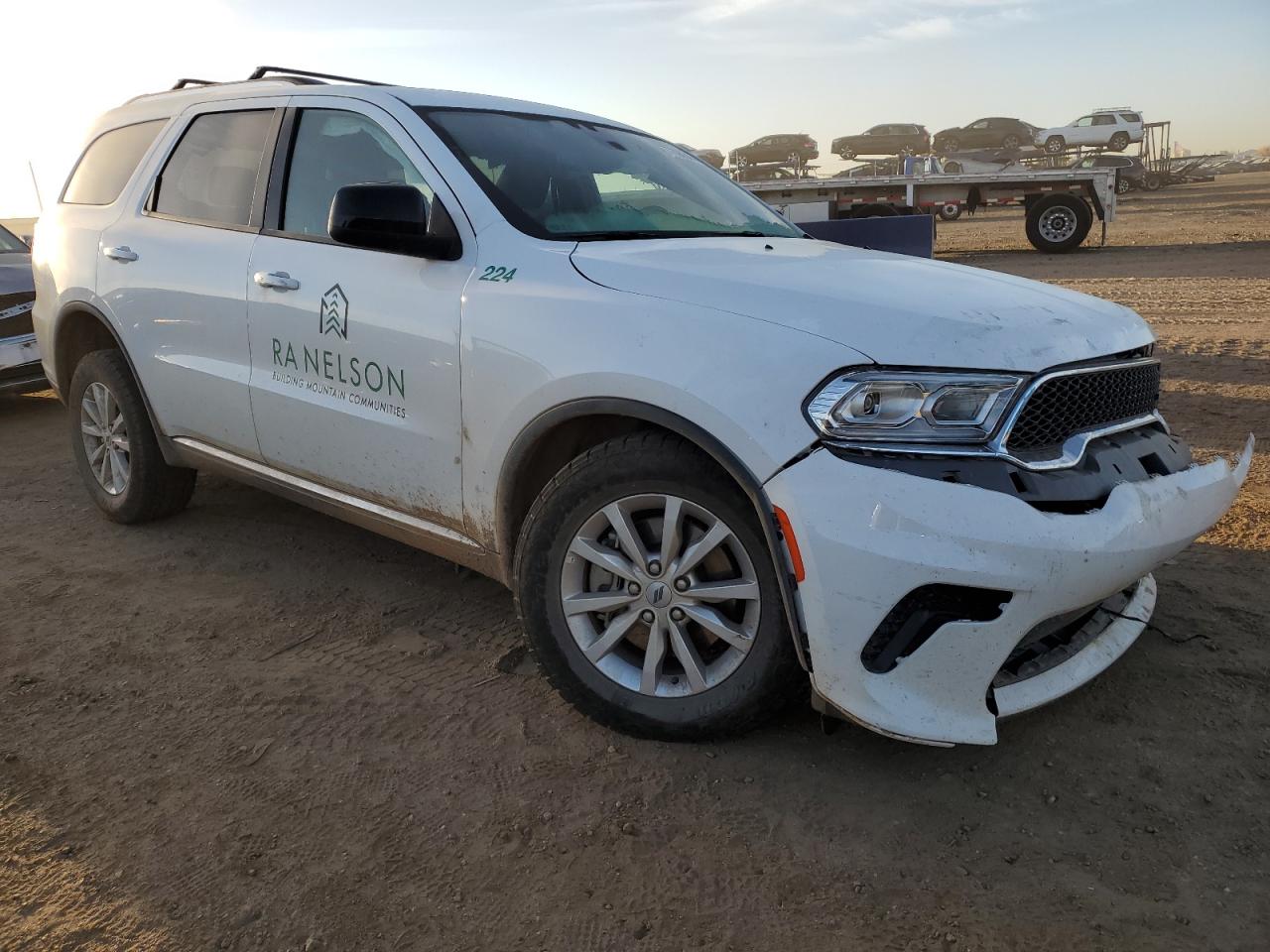 2023 DODGE DURANGO SXT VIN:1C4RDJAG6PC718173