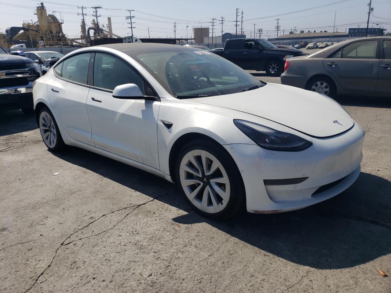 2022 TESLA MODEL 3  VIN:5YJ3E1EA8NF170007