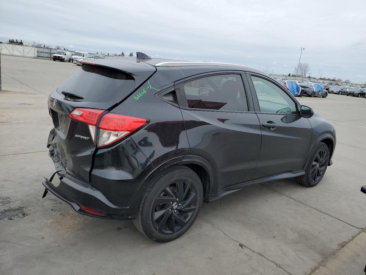 2022 HONDA HR-V SPORT VIN:3CZRU5H14NM711642