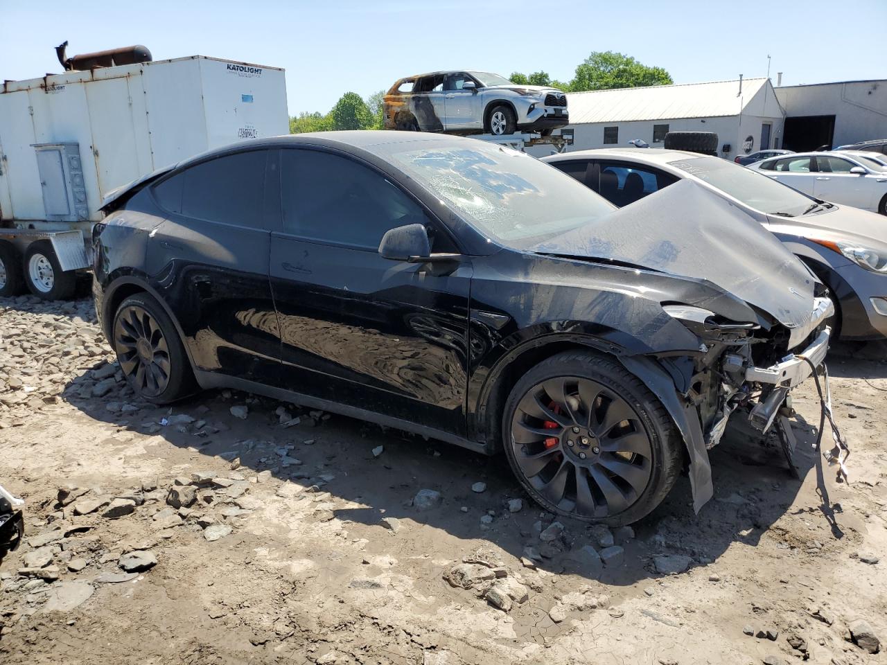 2022 TESLA MODEL Y  VIN:7SAYGDEF5NF454159