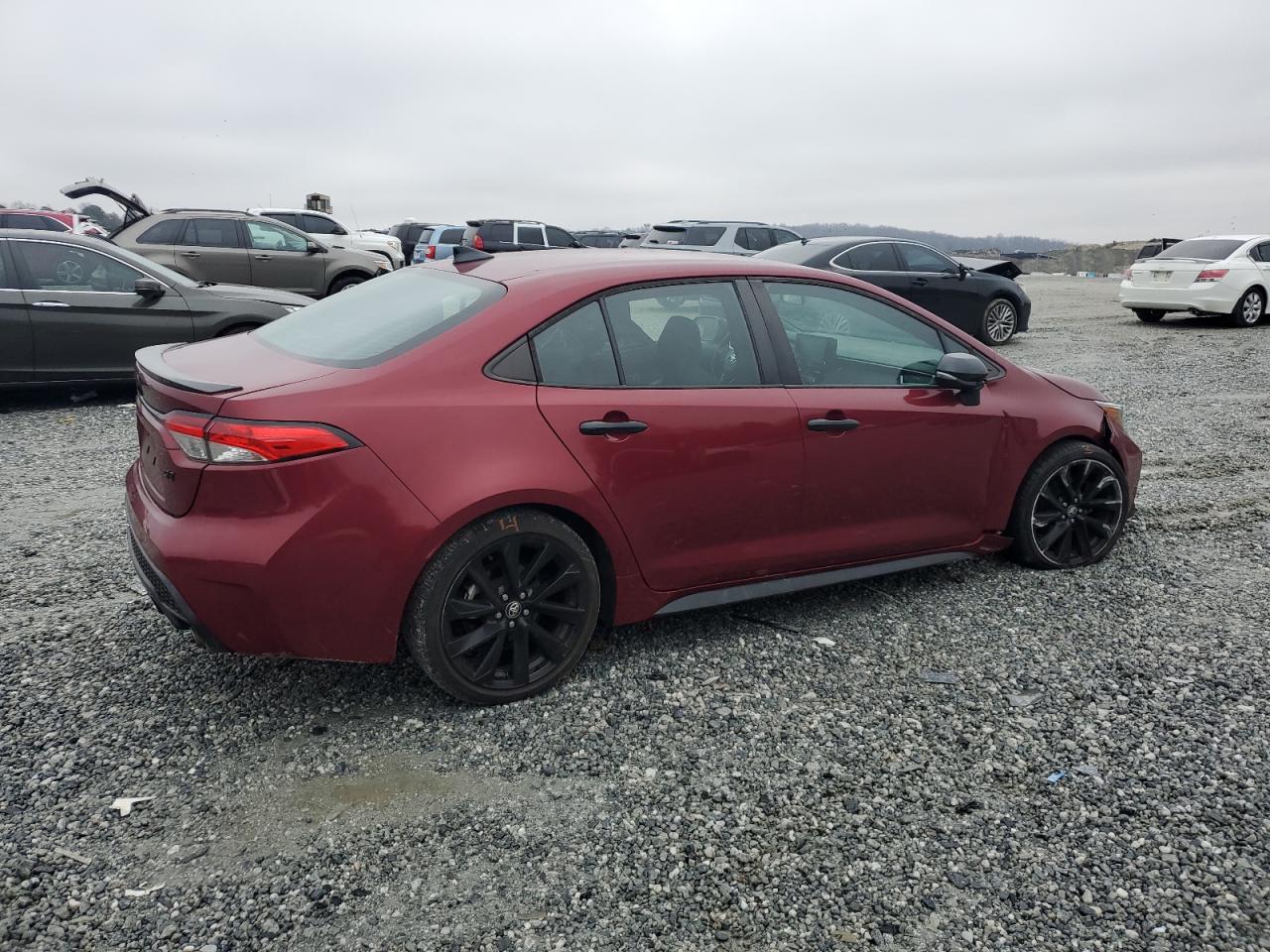 2022 TOYOTA COROLLA SE VIN:5YFS4MCE6NP110575