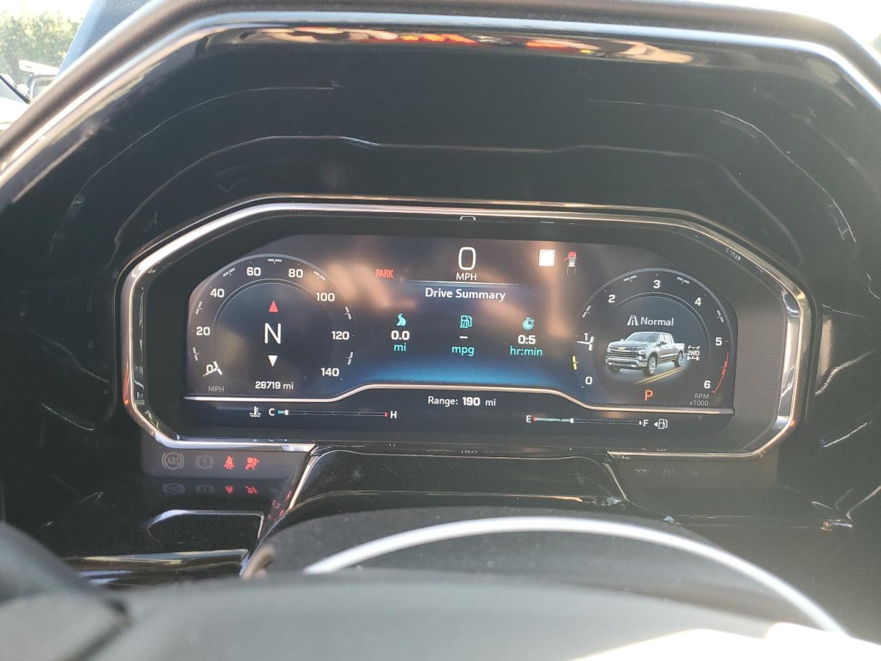 2023 CHEVROLET SILVERADO K1500 LTZ VIN:1GCUDGE85PZ163021