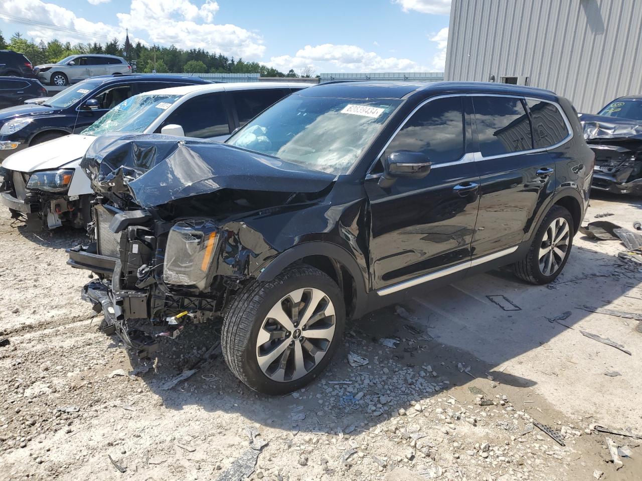 2022 KIA TELLURIDE S VIN:5XYP6DHCXNG257249