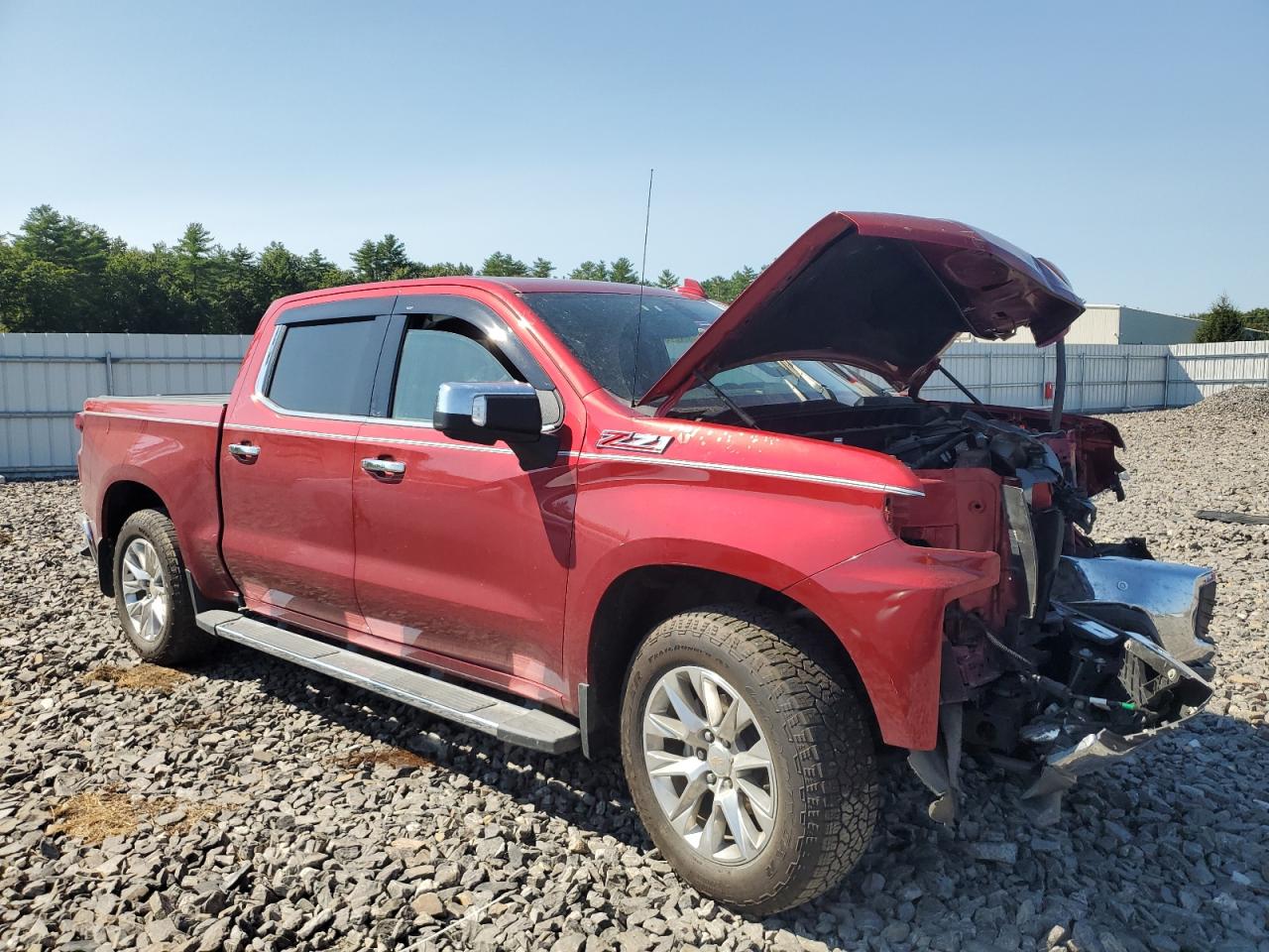 2022 CHEVROLET SILVERADO LTD K1500 LTZ VIN:1GCUYGED1NZ138499