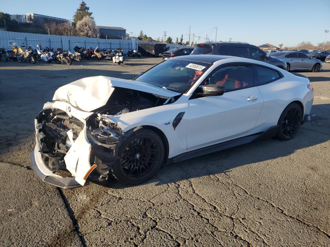 2022 BMW M4 COMPETITION VIN:WBS33AZ09NCJ20276