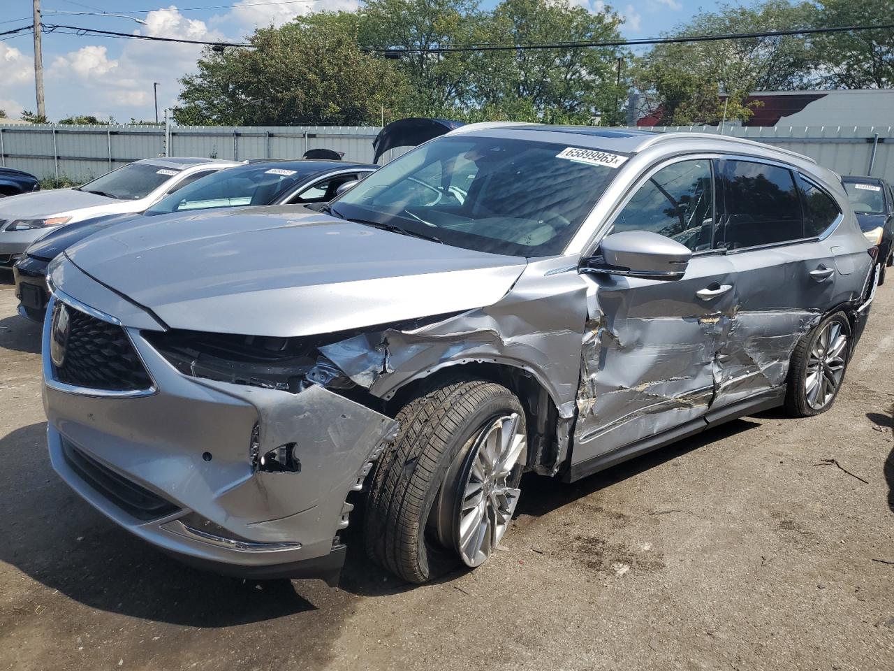 2023 ACURA MDX ADVANCE VIN:5J8YE1H81PL043468