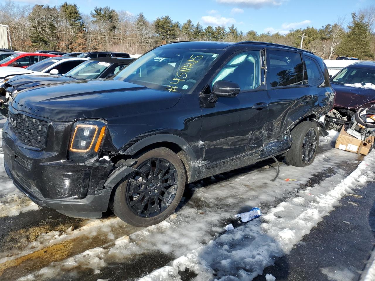 2022 KIA TELLURIDE SX VIN:5XYP5DHC8NG229890