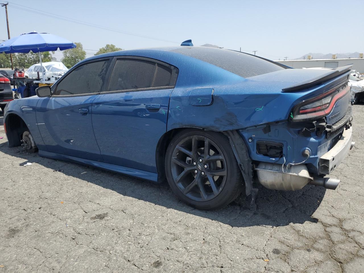 2022 DODGE CHARGER GT VIN:2C3CDXHG4NH110598