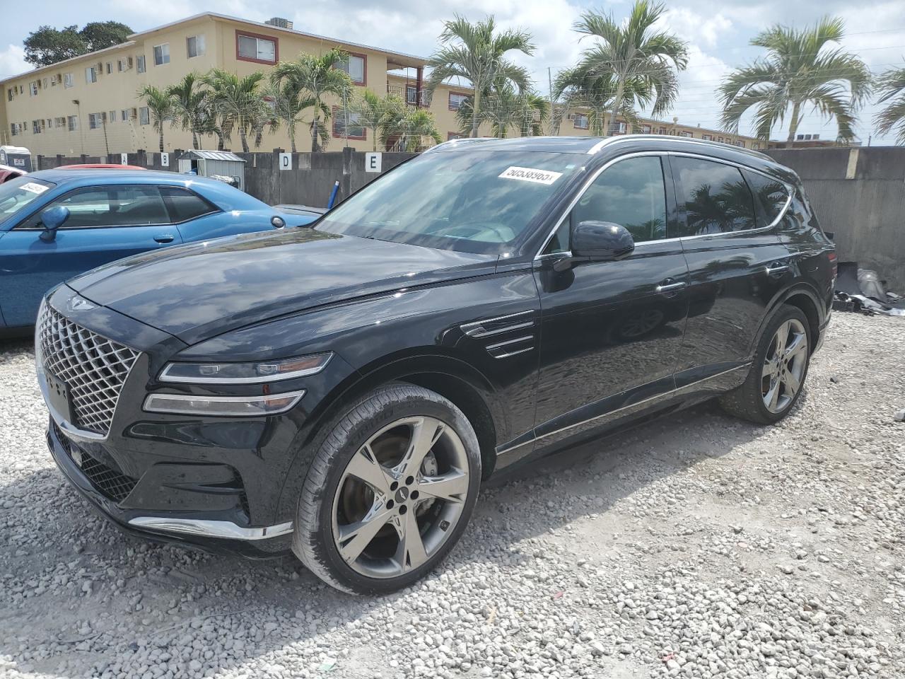 2022 GENESIS GV80 BASE VIN:KMUHCESC4NU080544