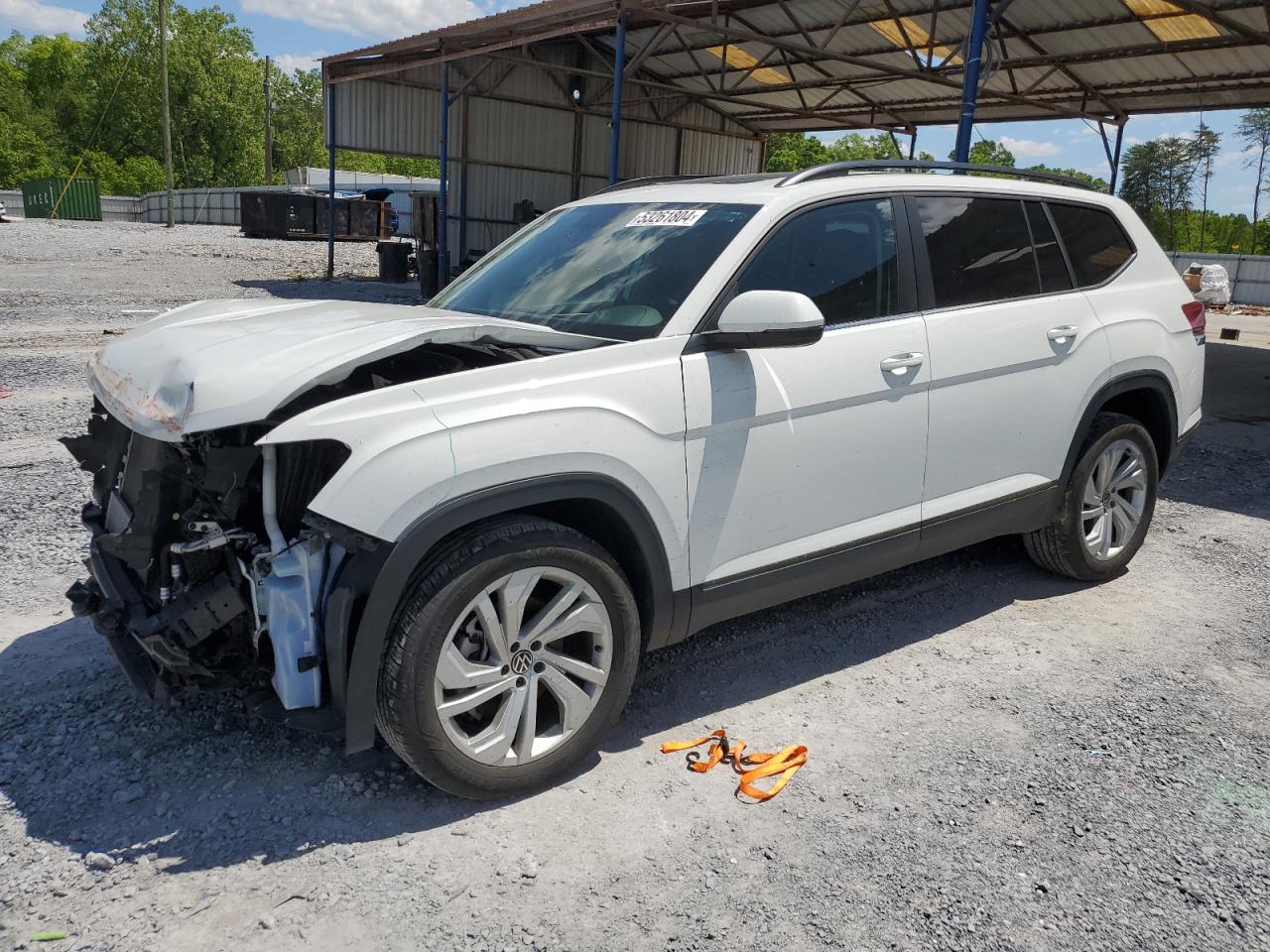 2022 VOLKSWAGEN ATLAS SE VIN:1V2JR2CA1NC508735