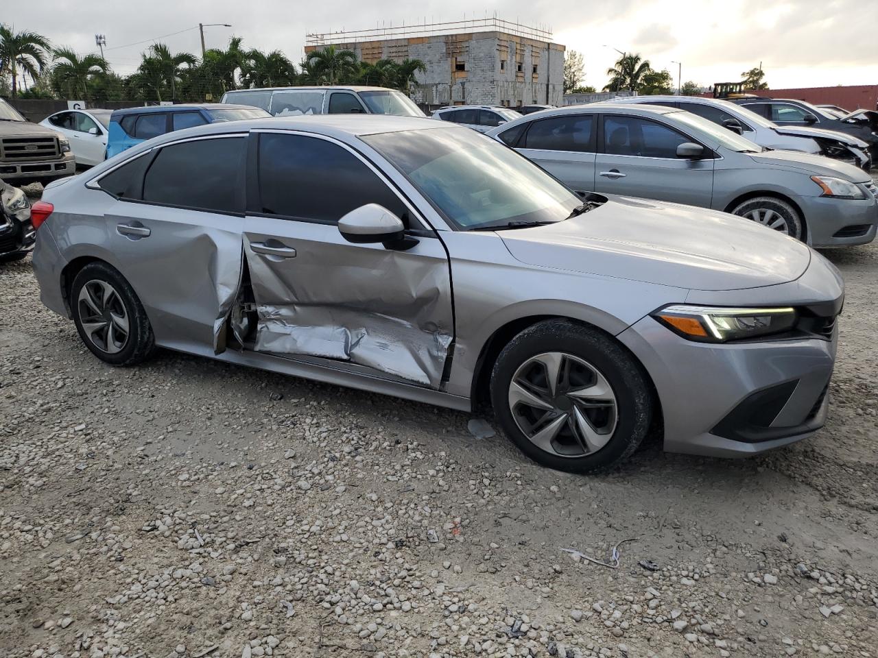 2022 HONDA CIVIC LX VIN:2HGFE2F23NH526577