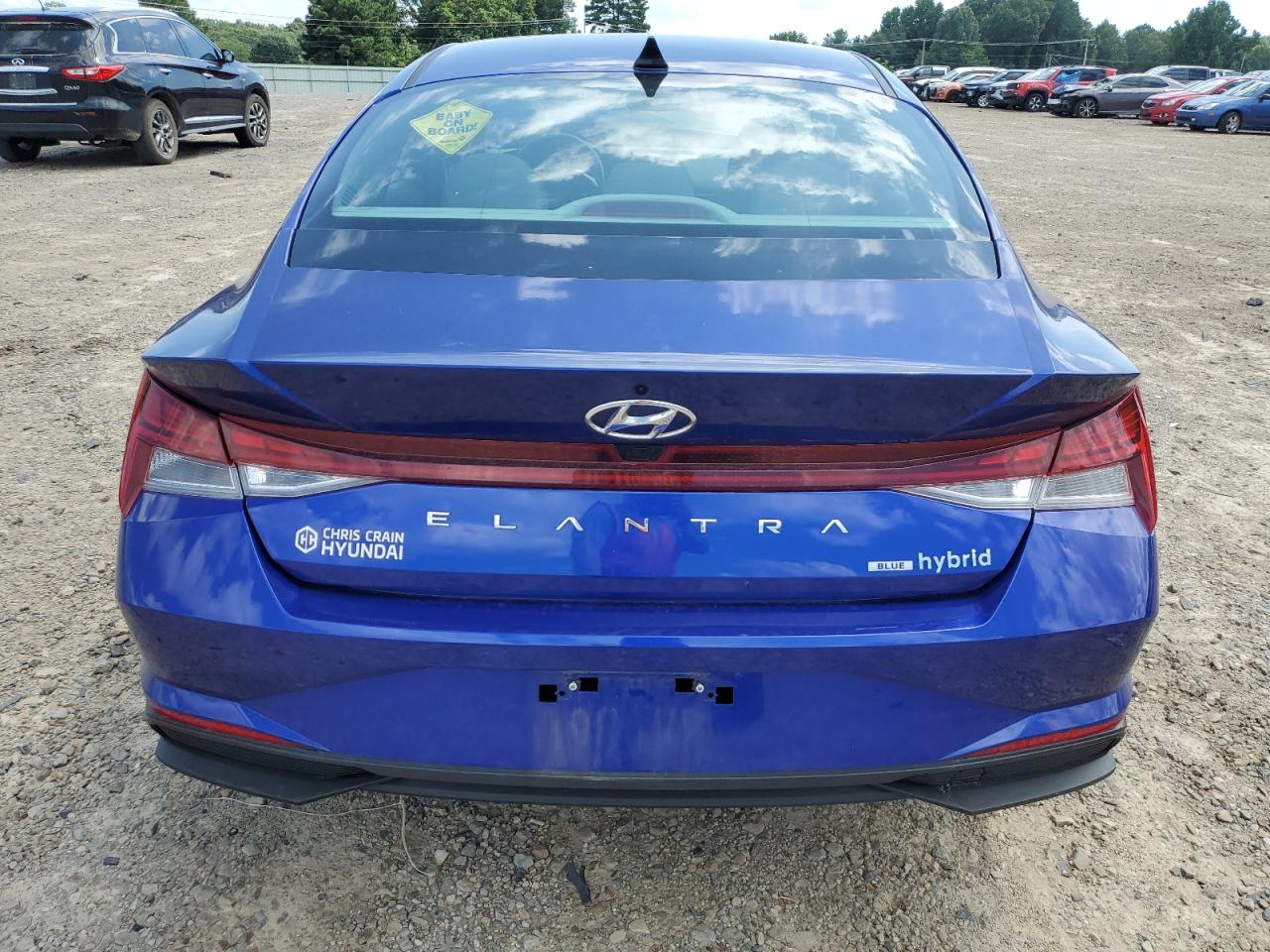 2023 HYUNDAI ELANTRA BLUE VIN:KMHLM4AJ7PU083439