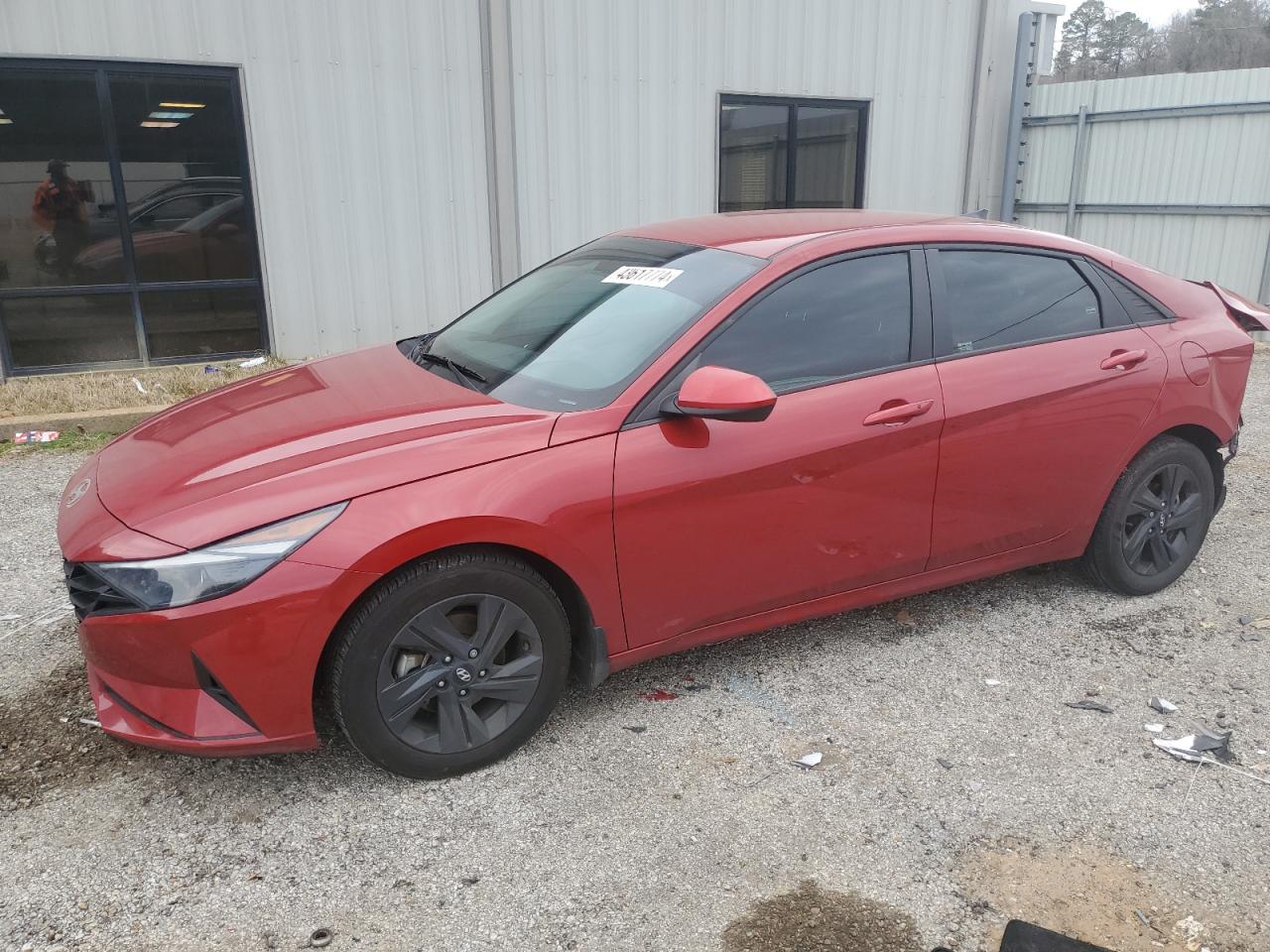 2022 HYUNDAI ELANTRA SEL VIN:KMHLM4AG4NU284488