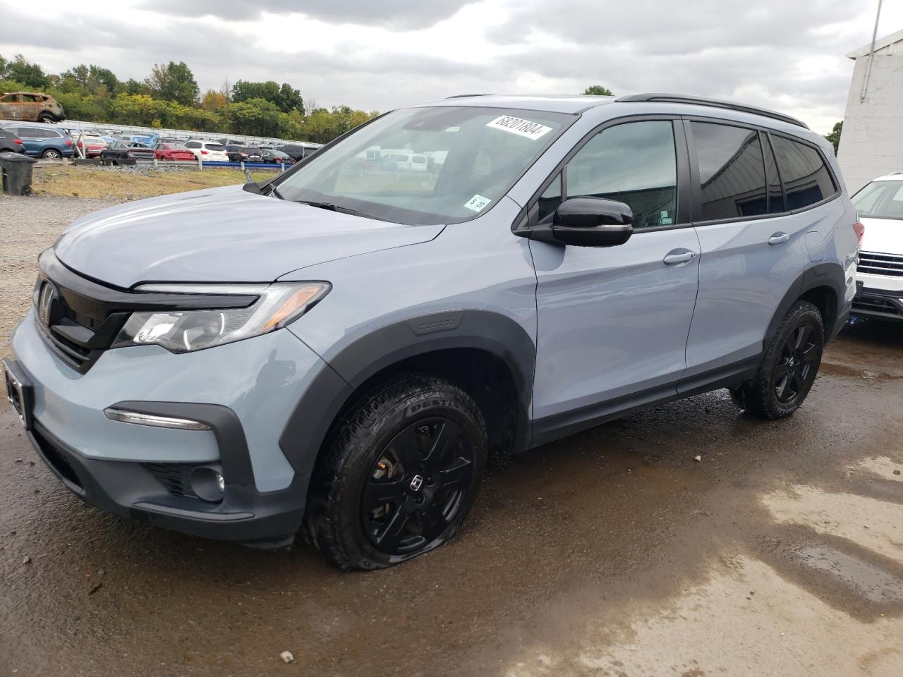 2022 HONDA PILOT TRAILSPORT VIN:5FNYF6H82NB048400