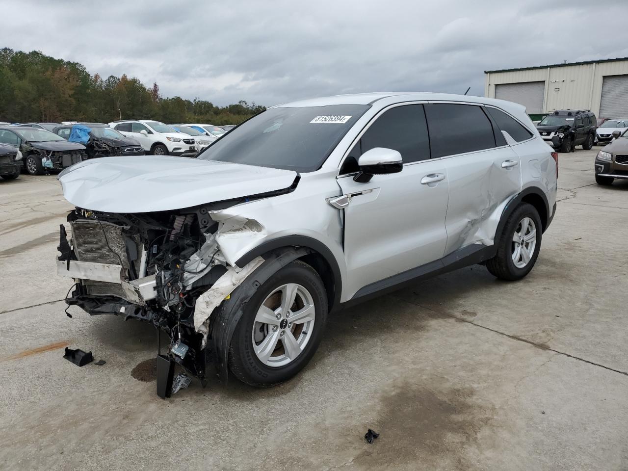 2022 KIA SORENTO LX VIN:5XYRG4LC9NG099337