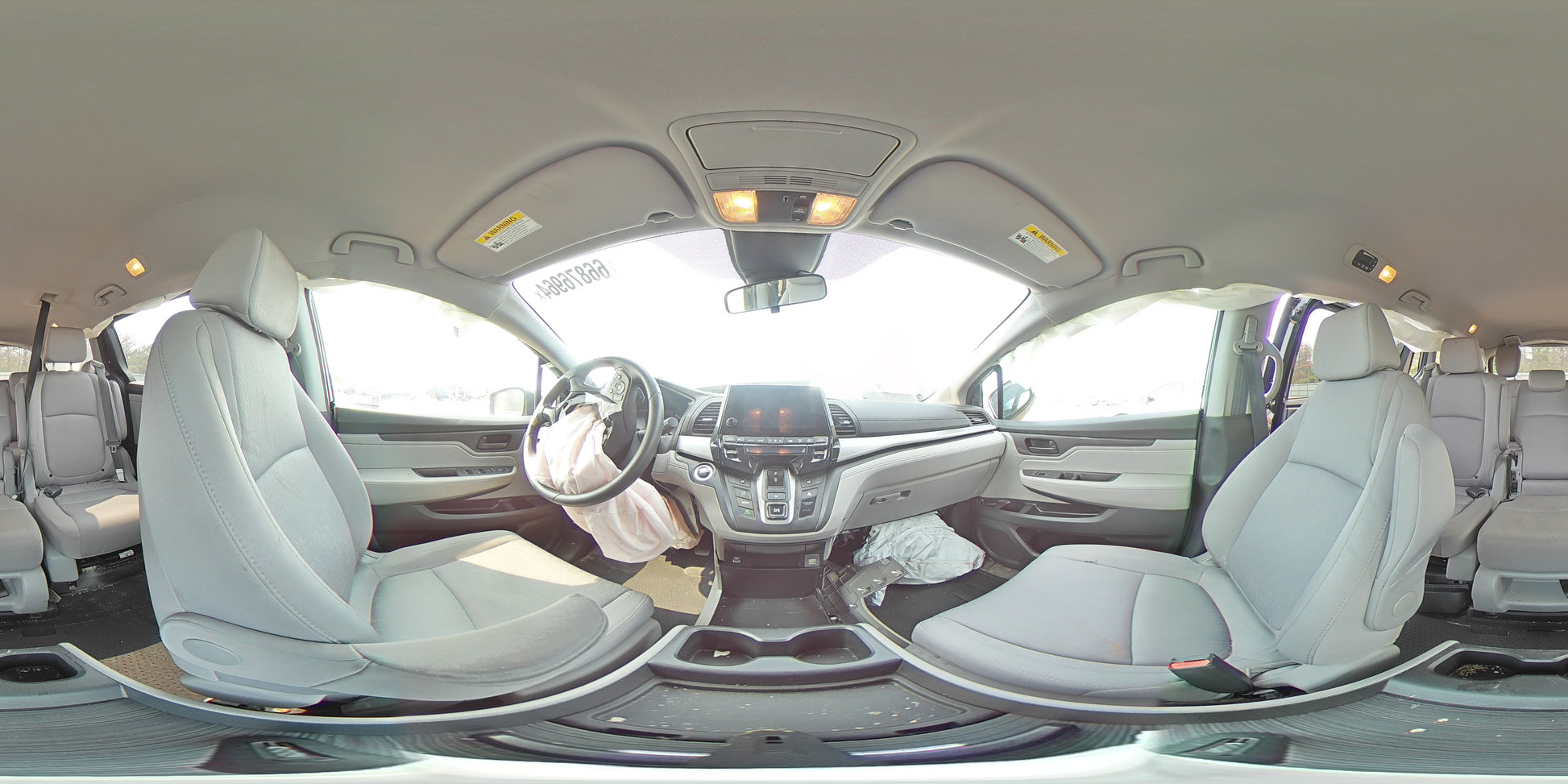 2022 HONDA ODYSSEY EX VIN:5FNRL6H55NB022523