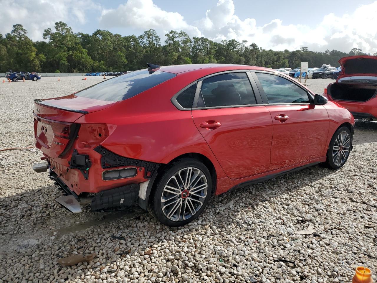 2022 KIA FORTE GT VIN:3KPF44AC4NE487071